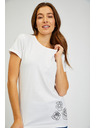 Sam 73 Bijela ženska majica SAM 73 Bethany