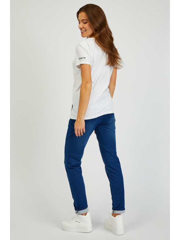 Sam 73 Bijela ženska majica SAM 73 Bethany