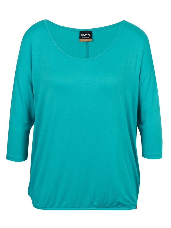 Sam 73 Tirkizna ženska majica kratkih rukava SAM 73 Cladys