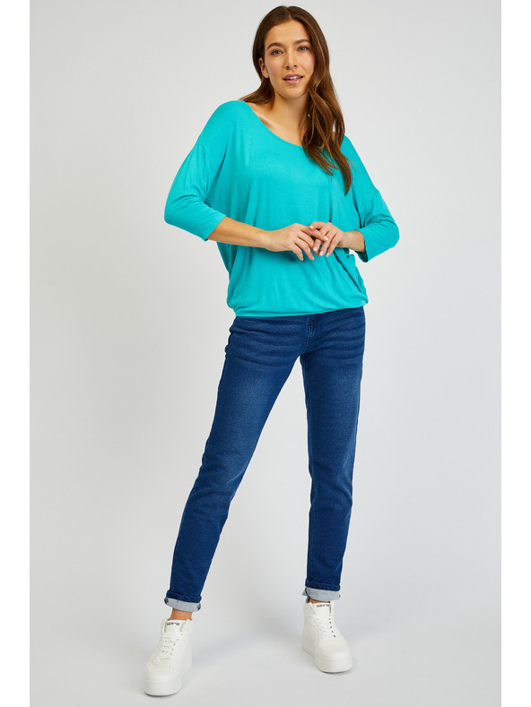 Sam 73 Tirkizna ženska majica kratkih rukava SAM 73 Cladys