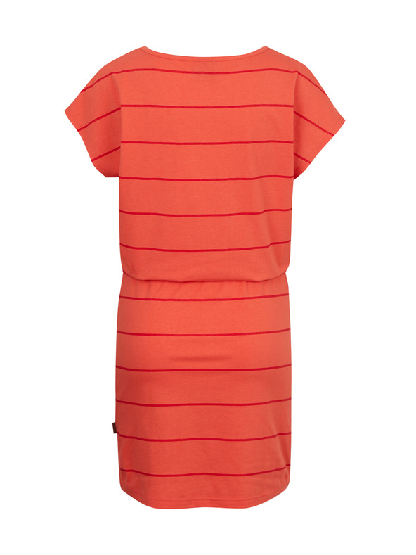 Sam 73 Narančasta ženska haljina na pruge SAM 73 Francine