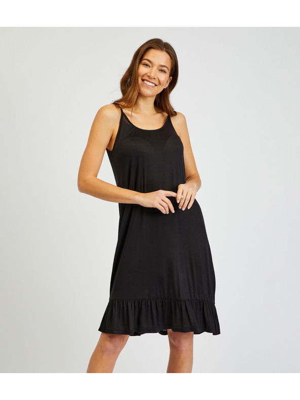 Sam 73 Crna ženska haljina na bretele SAM 73 Alla