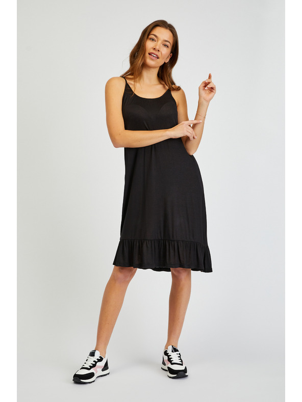 Sam 73 Crna ženska haljina na bretele SAM 73 Alla