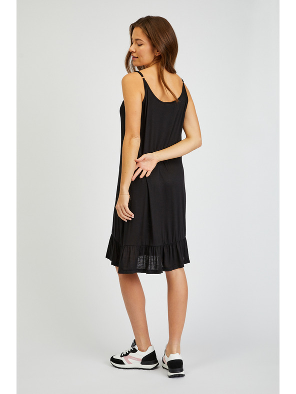 Sam 73 Crna ženska haljina na bretele SAM 73 Alla