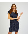 Sam 73 Tamnoplava ženska haljina s uzorkom SAM 73 Nika