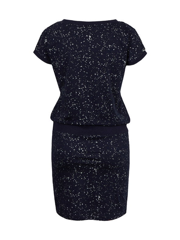 Sam 73 Tamnoplava ženska haljina s uzorkom SAM 73 Nika