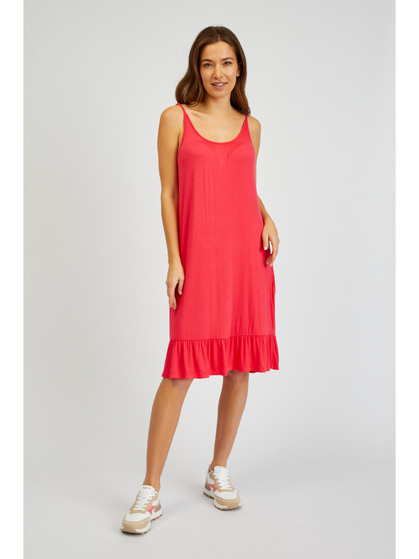 Sam 73 Tamno roza ženska haljina na bretele SAM 73 Alla