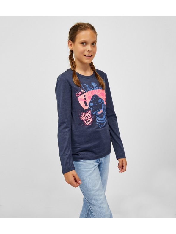 Sam 73 Tamnoplava majica za djevojčice SAM 73 Agnes