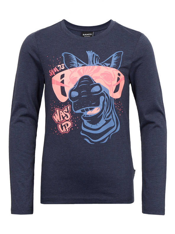 Sam 73 Tamnoplava majica za djevojčice SAM 73 Agnes