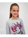 Sam 73 Siva majica za djevojčice SAM 73 Agnes