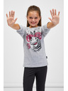 Sam 73 Siva majica za djevojčice SAM 73 Agnes