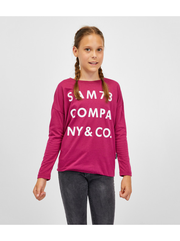 Sam 73 Tamno roza majica za djevojčice SAM 73 Kat