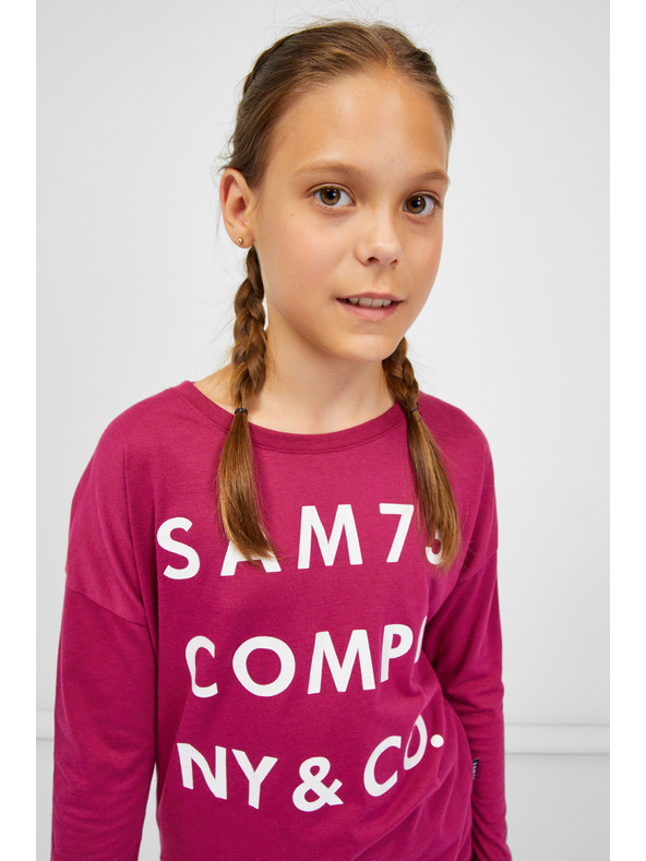 Sam 73 Tamno roza majica za djevojčice SAM 73 Kat