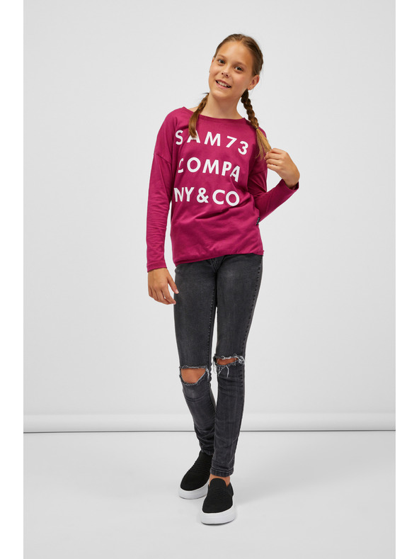 Sam 73 Tamno roza majica za djevojčice SAM 73 Kat