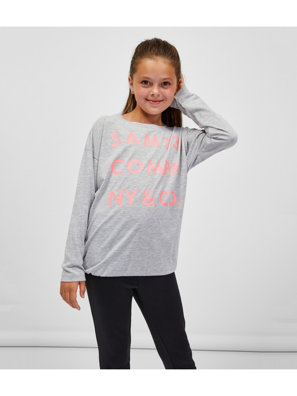 Sam 73 Siva majica za djevojčice SAM 73 Kat
