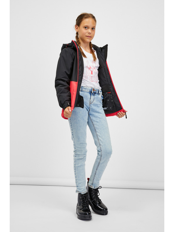 Sam 73 Koralno-crna dječja jakna SAM 73 Kimia