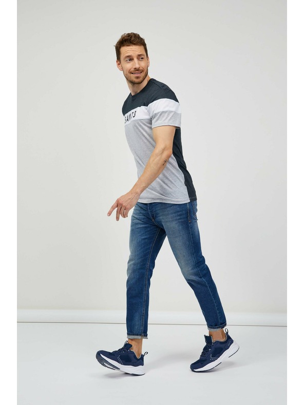 Sam 73 Siva muška majica SAM 73 Kavix