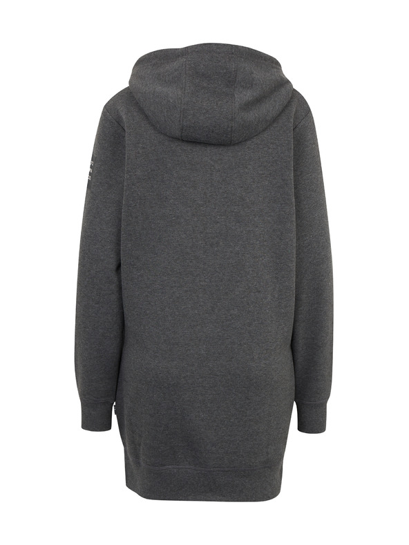 Sam 73 Siva ženska majica s tigrastim zatvaračem i kapuljačom SAM 73 Drusilia