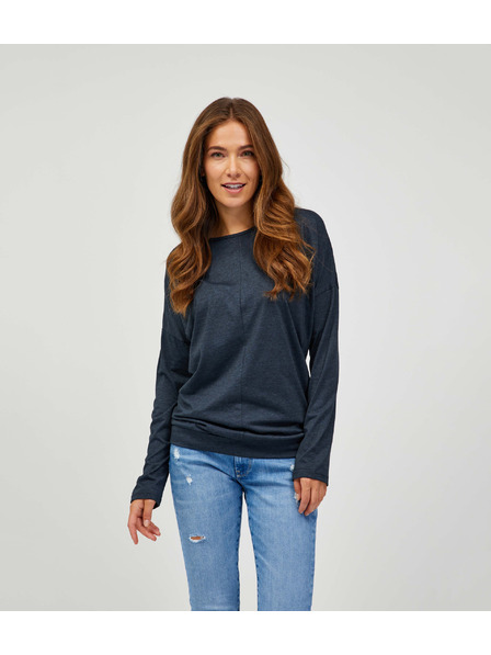 Sam 73 Crna ženska basic majica dugih rukava SAM 73 Azuka