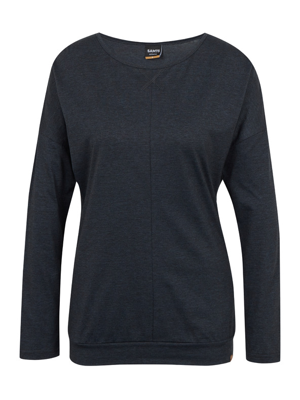 Sam 73 Crna ženska basic majica dugih rukava SAM 73 Azuka