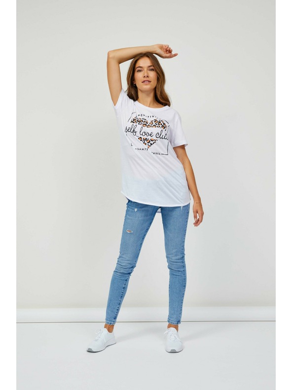 Sam 73 Bijela ženska majica kratkih rukava SAM 73 Inathi