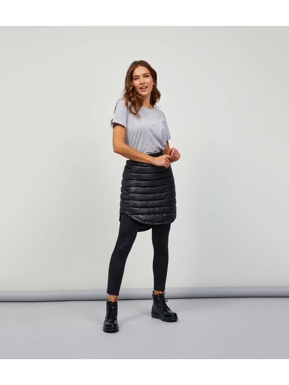 Sam 73 Crna ženska proštepana suknja SAM 73 Colilo