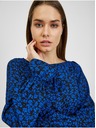 Orsay Crno-plava ženska cvjetna bluza ORSAY