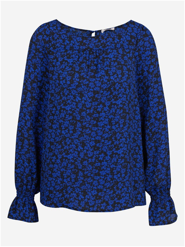 Orsay Crno-plava ženska cvjetna bluza ORSAY