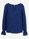 Orsay Crno-plava ženska cvjetna bluza ORSAY