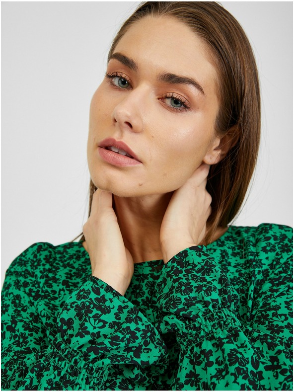Orsay Crno-zelena ženska cvjetna bluza ORSAY