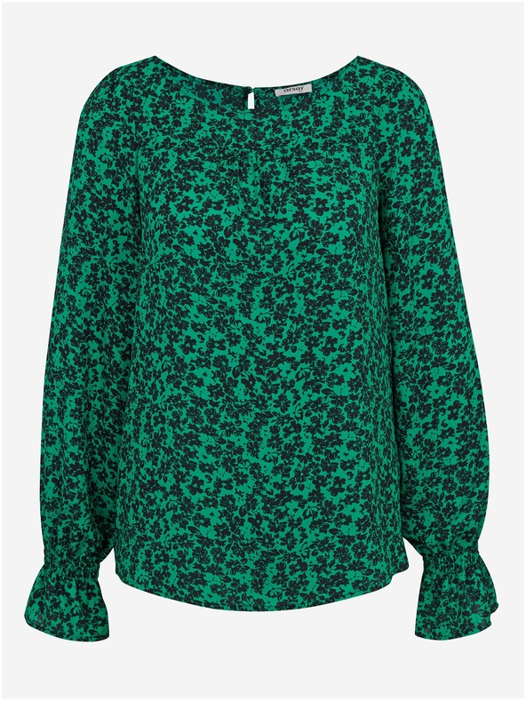 Orsay Crno-zelena ženska cvjetna bluza ORSAY