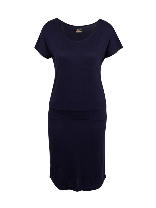 Sam 73 Tamnoplava ženska osnovna haljina SAM73 Corvus