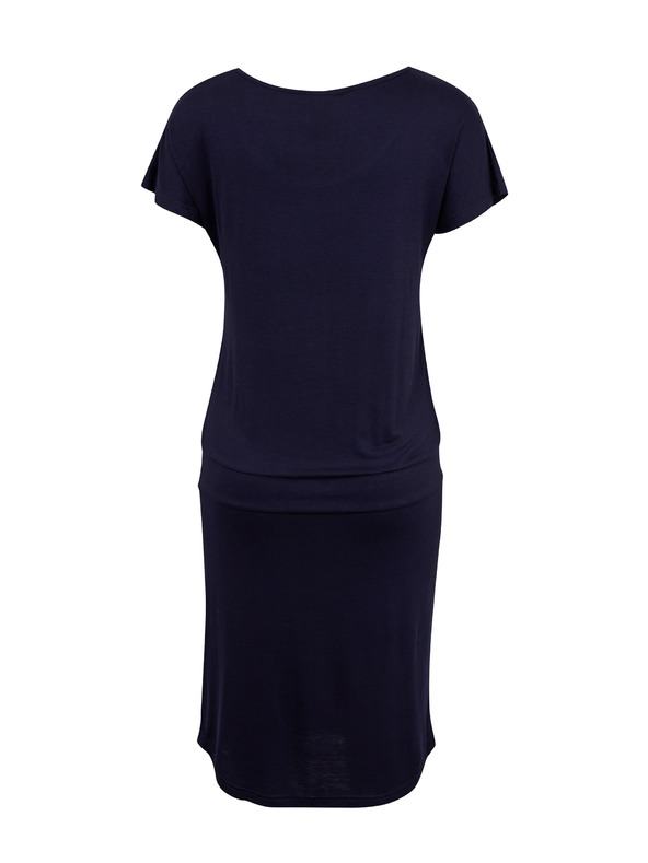 Sam 73 Tamnoplava ženska osnovna haljina SAM73 Corvus