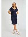 Sam 73 Tamnoplava ženska osnovna haljina SAM73 Corvus