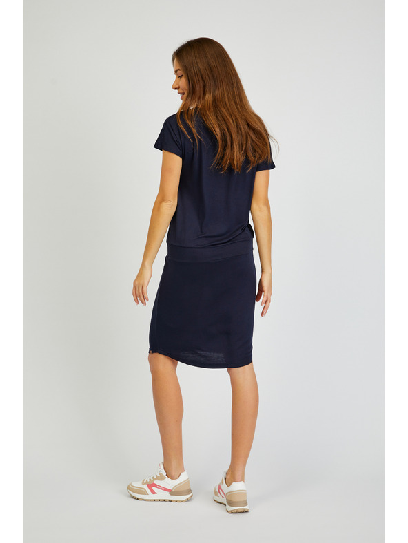 Sam 73 Tamnoplava ženska osnovna haljina SAM73 Corvus