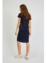 Sam 73 Tamnoplava ženska osnovna haljina SAM73 Corvus