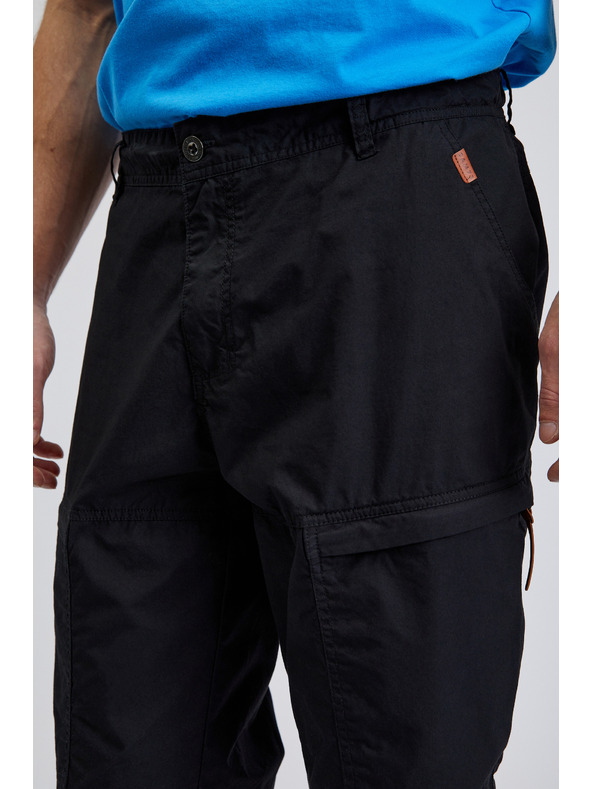 Sam 73 Crne muške kratke hlače SAM73 Cygnus