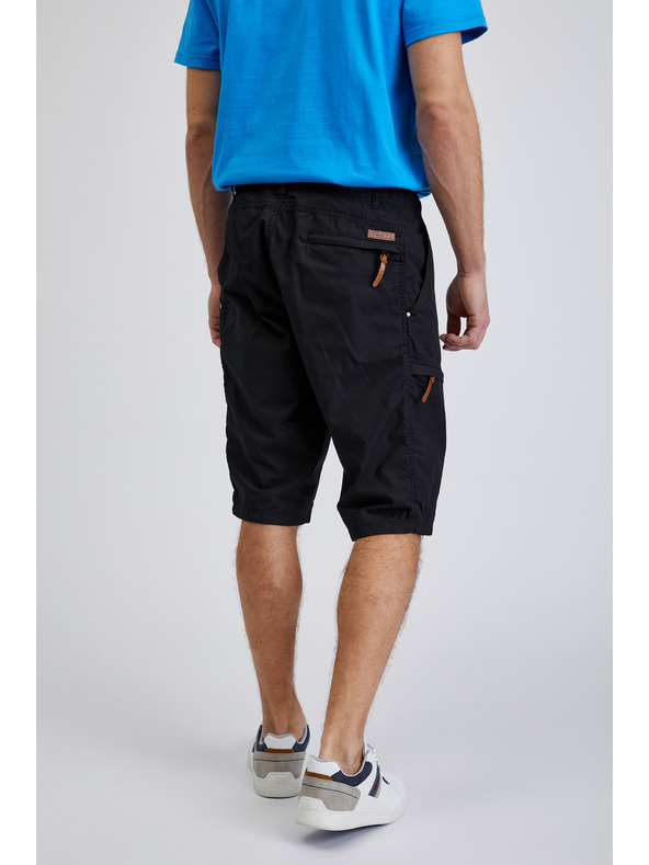Sam 73 Crne muške kratke hlače SAM73 Cygnus