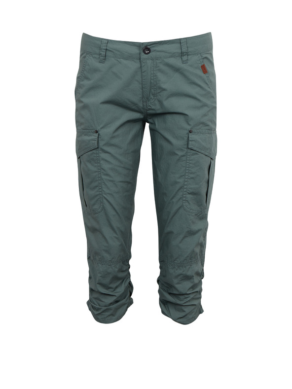 Sam 73 Zelene ženske tričetvrt hlače SAM73 Fornax