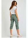 Sam 73 Zelene ženske tričetvrt hlače SAM73 Fornax