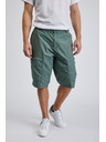 Sam 73 Zelene muške pamučne kratke hlače SAM73 Cygnus