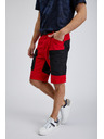 Sam 73 Crno-crvene muške kratke hlače SAM73 Andalusit