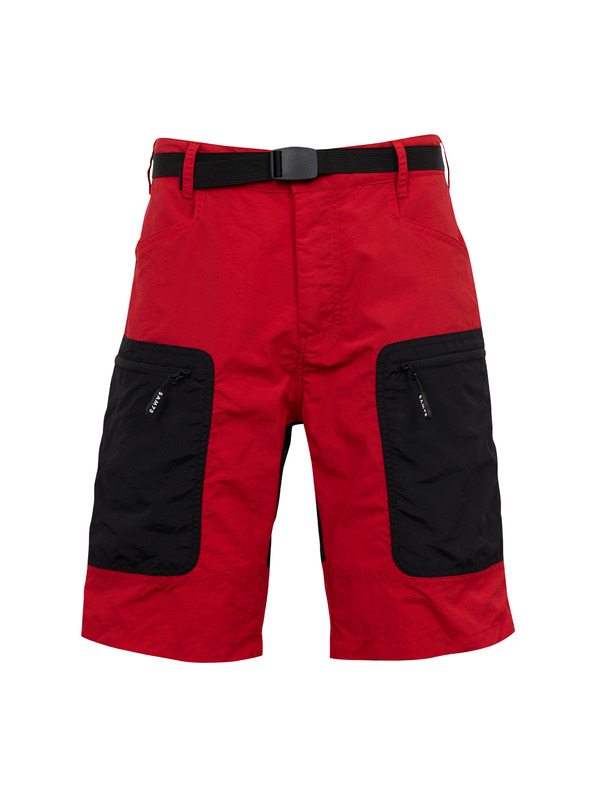 Sam 73 Crno-crvene muške kratke hlače SAM73 Andalusit