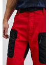 Sam 73 Crno-crvene muške kratke hlače SAM73 Andalusit