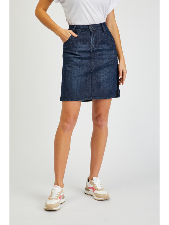 Sam 73 Tamnoplava ženska traper suknja SAM73 Gemini