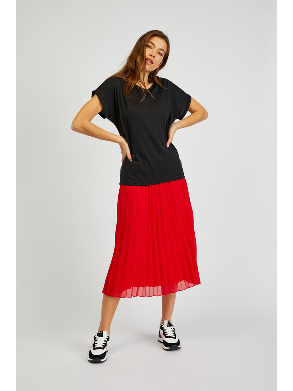 Sam 73 Crna ženska majica kratkih rukava SAM73 Dorado