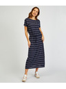 Sam 73 Tamnoplava ženska haljina na pruge SAM73 Columba
