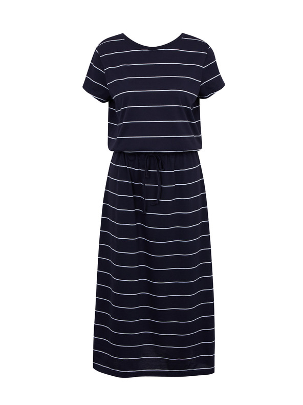 Sam 73 Tamnoplava ženska haljina na pruge SAM73 Columba