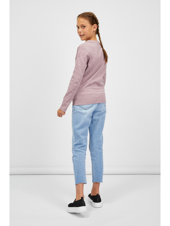 Sam 73 Stara roza djevojačka majica s dugim rukavima SAM 73 Vadania