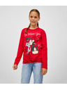 Sam 73 Crvena majica dugih rukava za djevojčice SAM 73 Vadania